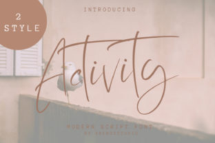 Activity: A Script Handwritten Font for Powerful Branding