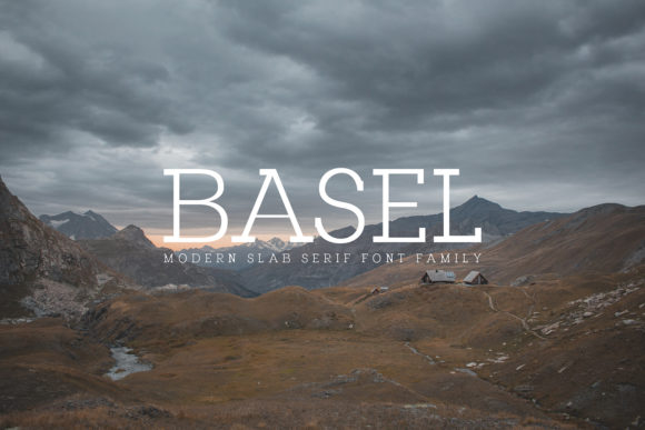 Basel Family: A Creative Slab Serif Font for Modern Branding