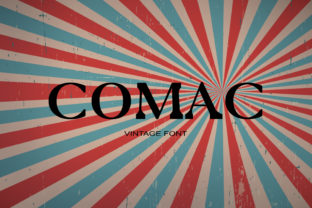 Comac: A Bold Serif Font for Standout Branding