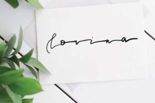 Discover the Magic of Lovina: A Script Handwritten Font for Creative Makers