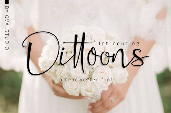 Dittoons: A Script Font for Modern Web Design