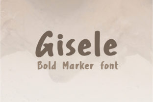 Gisele: A Bold Script Font for Impactful Campaigns