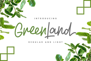 Greenland Duo: A Script Font for Editorial Elegance