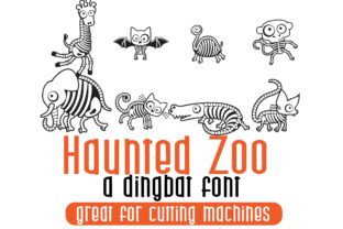 Haunted Zoo: A Fun and Functional Font for Digital Branding
