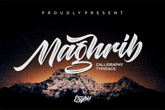 Maghrib: A Script Font for Creative Crafters and Designers