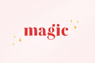 Magic: A Font for Editorial Elegance and Creative Expression