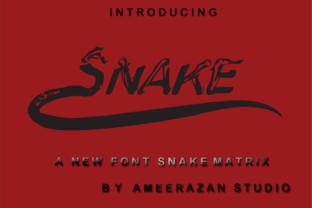 Metrix Snake: A Script Handwritten Font That Elevates Your Brand