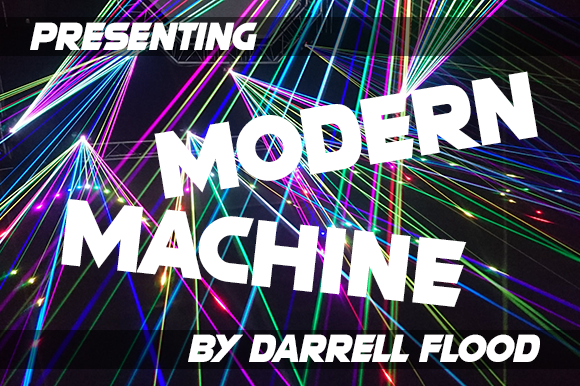 Modern Machine: A Bold Sans Serif for Modern Branding