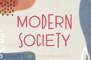 Modern Society: A Versatile Sans Serif Font for Web Design