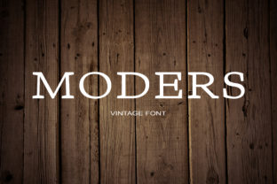 Moders: A Serif Font That Elevates Every Design Project