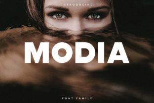 Modia: A Bold Sans Serif Font for Digital Branding and Web Design