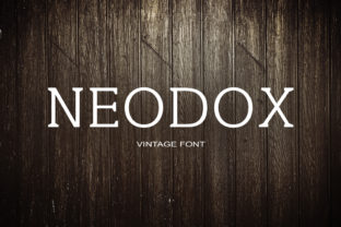 Neodox: The Bold Serif Font That Elevates Your Brand