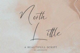 North Little: A Script Font for Elegant Editorial Design