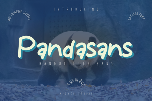 Pandasans: A Handwritten Sans Font for Editorial Design