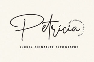 Petricia: A Script Font That Elevates Your Brand’s Visual Identity