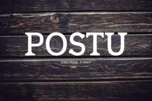 Postu: A Serif Font That Elevates Editorial Design