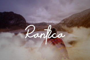 Rantca: A Script Handwritten Font That Breathes Life into Your Creative Projects
