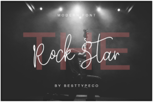 Rock Star: A Script Handwritten Font for Creative Crafters