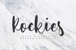 Rockies: The Script Font That Elevates Your Brand’s Visual Story