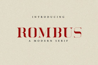 Rombus: The Serif Font That Elevates Your Brand