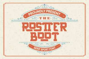 Rostter Boot: A Serif Font That Elevates Your Handmade Creations