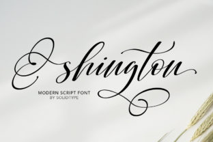 Shington Script: A Versatile Script Handwritten Font for Editorial Design