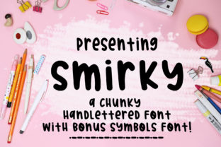 Smirky: A Script Font for Creative Editorial Design