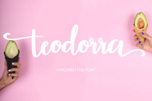 Teodorra: A Sweet Script Font for Handmade Creators