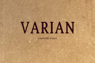 Varian: A Serif Font That Elevates Branding with Modern Elegance