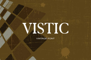 Vistic: A Serif Font That Elevates Brand Campaigns with Modern Elegance