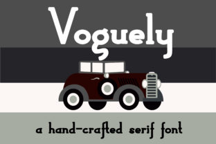 Voguely: A Serif Font That Elevates Your Brand’s Visual Identity