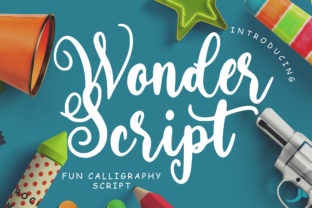 Wonder Script for Creative Campaigns and Brand Identity