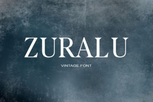 Zuralu: A Serif Font for Modern Editorial Design